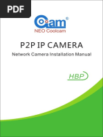 P2P Ip Camera: Quick Installation Manual