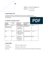 Praveen Resume