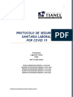 Protocolo de Seguridad Sanitaria Laboral Marzo 2022