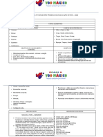 Modelo Planilha de Atividades Cantigas de Roda 2