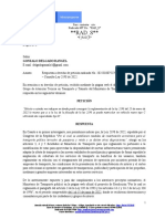 Respuesta A Derecho de Petición Radicado No. 20223030752702 Del 18 de Abril de 2022 - Consulta Ley 2198 de 2022.