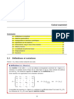 Chapitre2 Calcul Matriciel