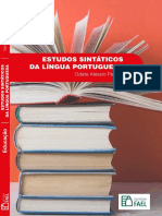 Livro - Estudos Sintaticos Da Lingua Portuguesa