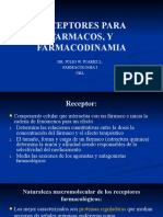 Receptores para Farmacos, y Farmacodinamia