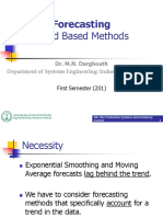 Trend Based Forecasting Methods (P2)