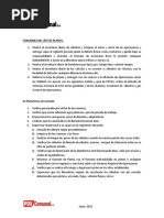 Manuales de Procedimientos Operativos para El Trabajo Seguro