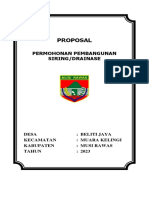 Proposal Pengajuan Siringdrainase