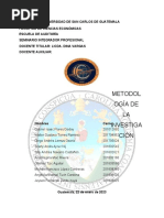 Tema 2. Metodologia de La Investigacion - Unificado