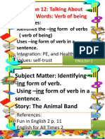 Ing - Form of Verb