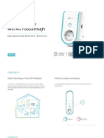 AC1200 Wi-Fi Range Extender With AC Passthrough