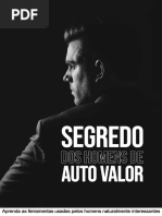 Segredo Dos Homens de Auto Valor