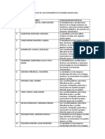 Conclusiones Descriptivas de Los Estudiantes de Segundo Grado 2021