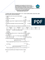 PTS Matematika Kelas 6