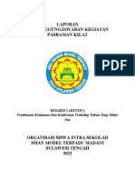 Laporan Pertanggungjawaban Kegiatan Pasraman Kilat: Sekbid I (Hindu)