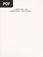 A History of Christian Doctrine by Hubert Cunliff-Jones Benjamin Drewery (Editors)