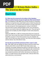 Chapter 1# Britain Rules India8The Jewel in The Crown