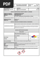 Hojas de Seguridad - Desengrasante