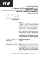 La Epigenética Como Protagonista en La Senescencia Celular: Epigenetics As A Protagonist in Cellular Senescence