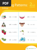 Spelling Patterns Endings Workbook