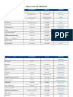 Diretorio de Empresas 2021