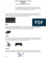 Input & Output Worksheet