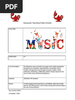 Elementary Music Curriculum 2021-22 - 1 - 1