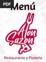 Menú de Alon Sazon