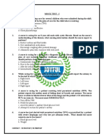 Prometric Mock Test