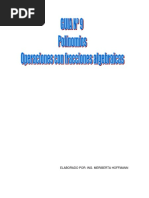 Guia #9 Polinomios Operaciones Con Fracciones Algebraicas