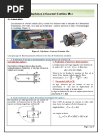 Machines À Courant Continu MCC: 2.1 Généralités