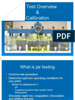 Jar Test Overview Calibration