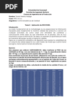 Tarea 2 - Aplicación de SEIS SIGMA