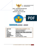 Buku Administrasi Guru Mapel Pjok