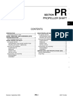 Propeller Shaft: Section