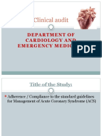 Clinical Audit - Acs