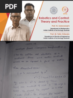 Lec 2. Coordinate Frames and Homogeneous Transforms