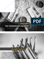 Chapter 1 - The Foodservice Industry