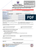 Student Organization and Club Application Form