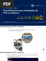 Procedimento para Parametrizaç o Da PTO No MeteorV2