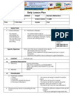 Daily Lesson Plan: Abm-11-Business-Mathematics-Q1-W8-Mod1pdf