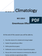 Greenhouse Effect (Lecture 14)