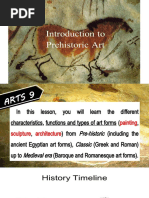 Arts 9 (Pre-Historic Era)