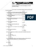 Prueba Psicotécnica, 3 Test Lógico-Matemáticos