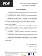 Reflexão de Aplicações Iinformáticas de Gestão - Área Comercial