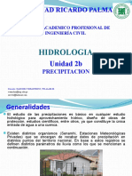 UNIDAD 2b HIDROLOGIA-URP - 2021-1