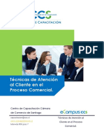 Programa Técnicas de Atención Al Cliente en El Proceso Comercial