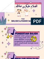 Fiqih Baligh & Mandi Besar