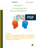 La Investigación Como Disciplina