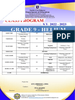 HELIUM Class Program AM Shift