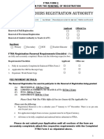 Ftra 2 Renewal